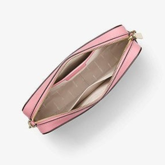 New Michael Kors Jet Set Leather Crossbody - Picture 2 of 6